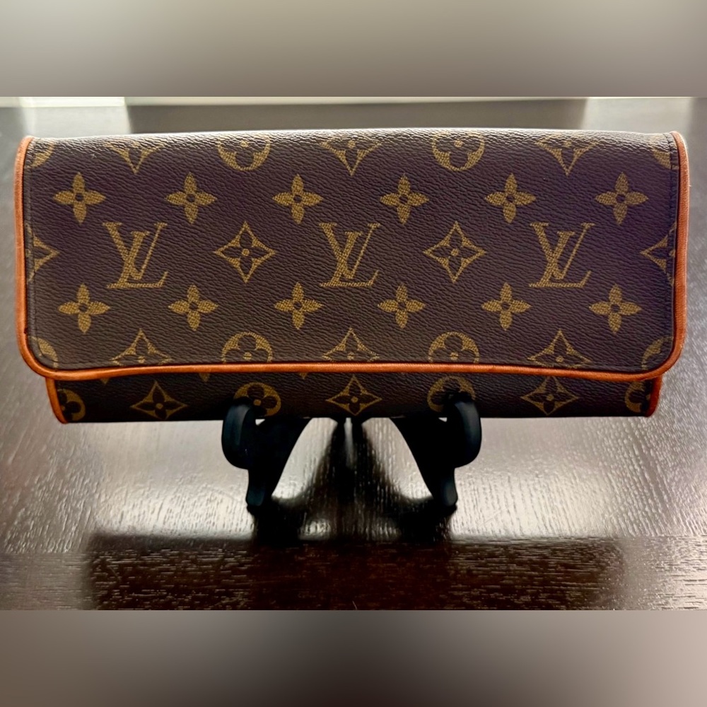 Vintage 2001 Louis Vuitton Monogram Twin Pochette GM - Picture 9 of 16